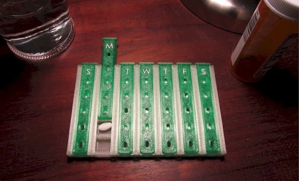 Pastillero de un mes