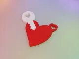 Porta-chaves Valentine You Hold The Key To My Heart-0