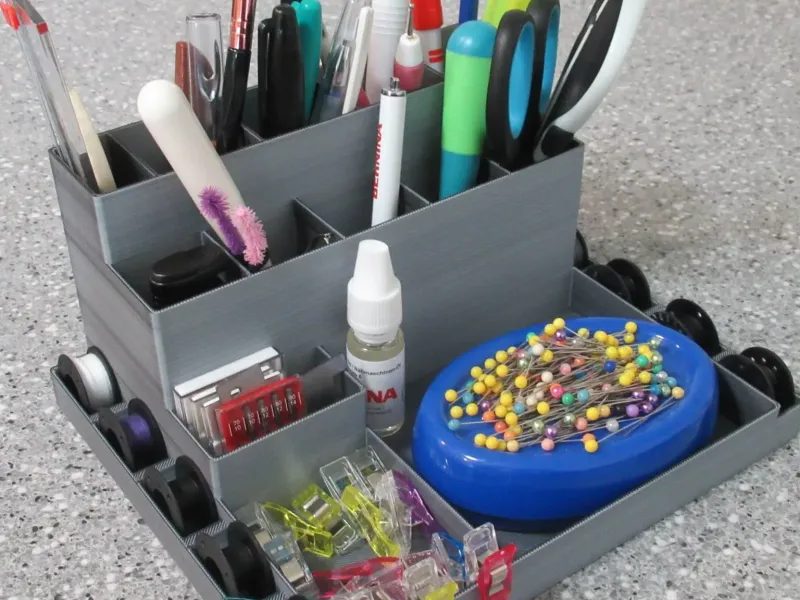 Astuccio da cucito. Portarocchetti. Organizzatore