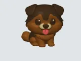 Chibi Perro Pastor Vasco-4