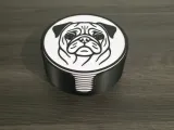 Dog Coasters - Customizable Name - AMS-3