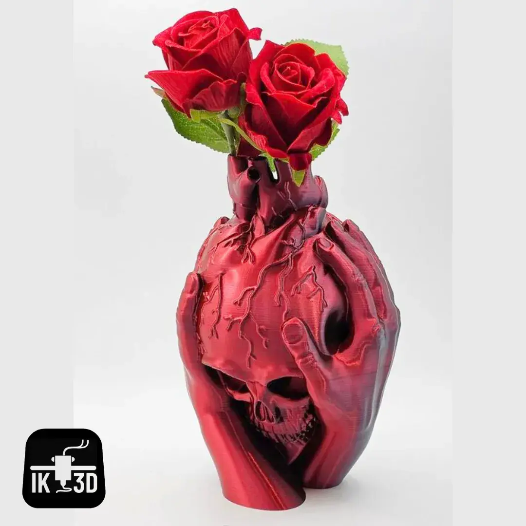 HEART BROKEN SCULPTURE - EASY PRINT