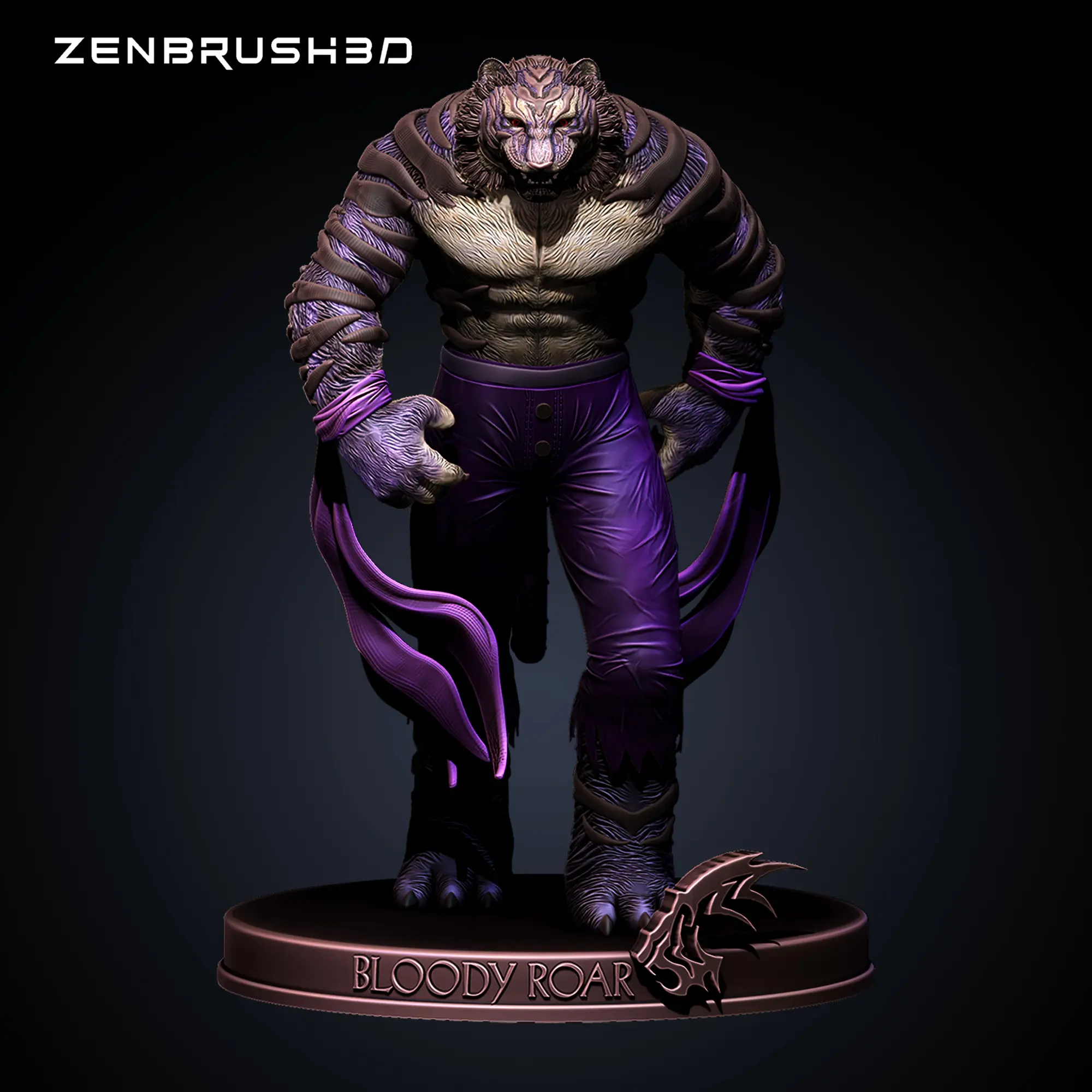 BLOODY ROAR - SHENLOG 3D PRINTING - STL