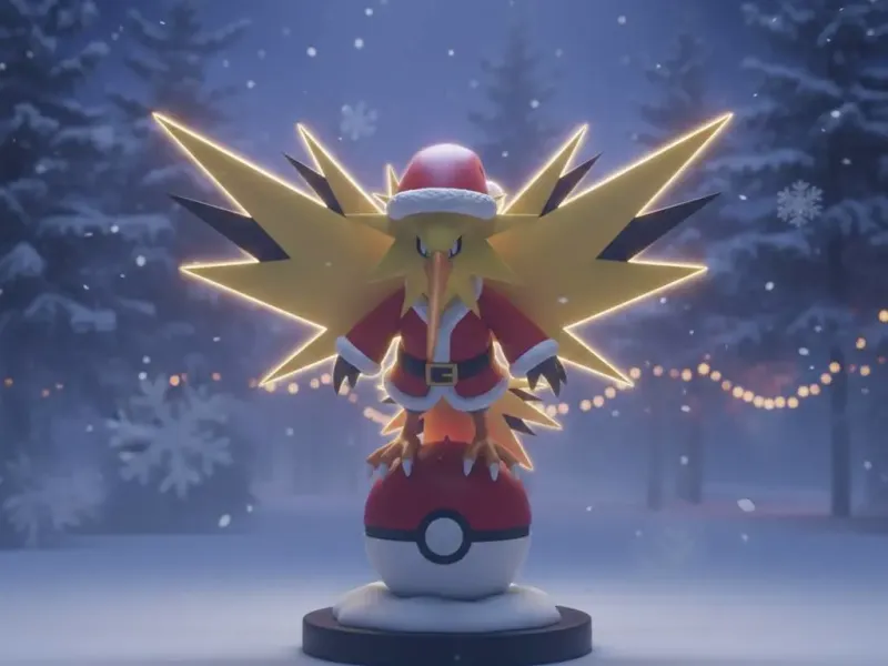 Zapdos Navideño Gen1