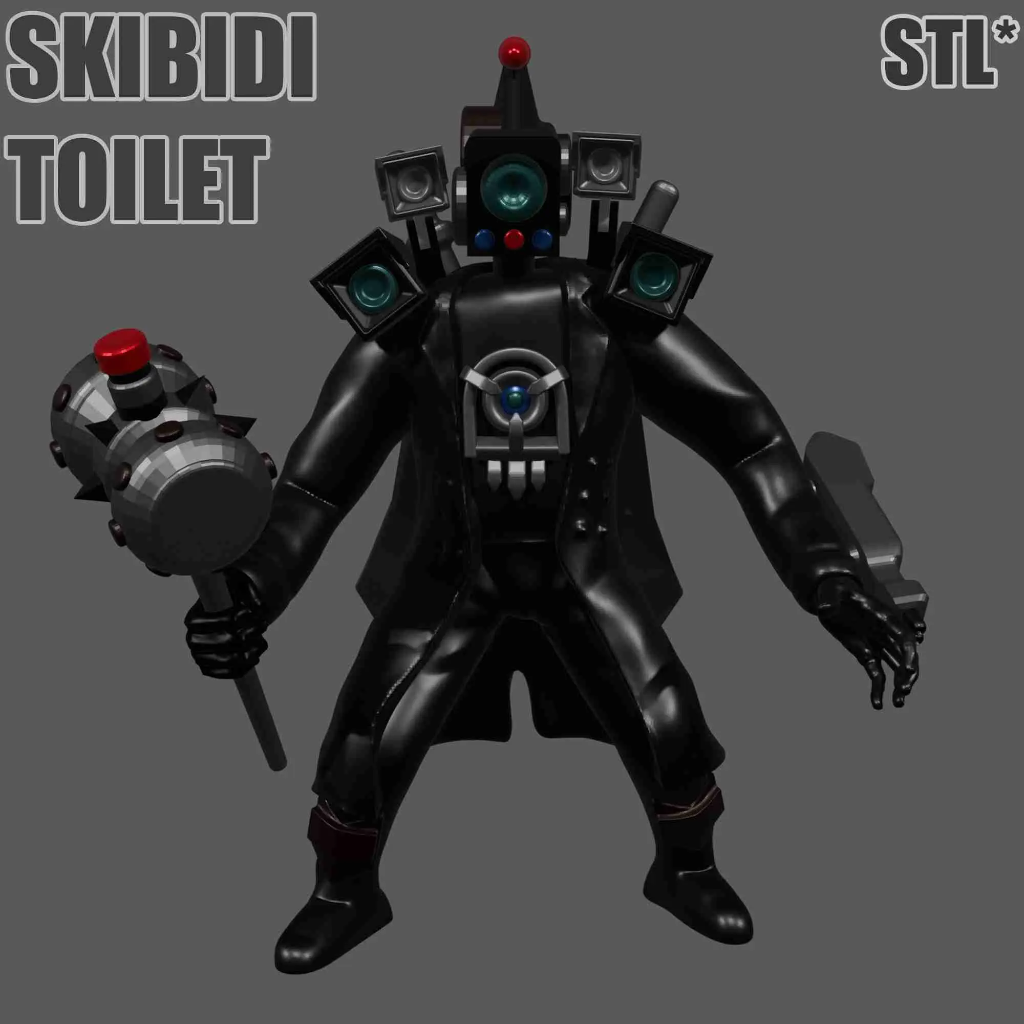 TITAN CAMERAMAN SKIBIDI TOILET | 3D FAN ART