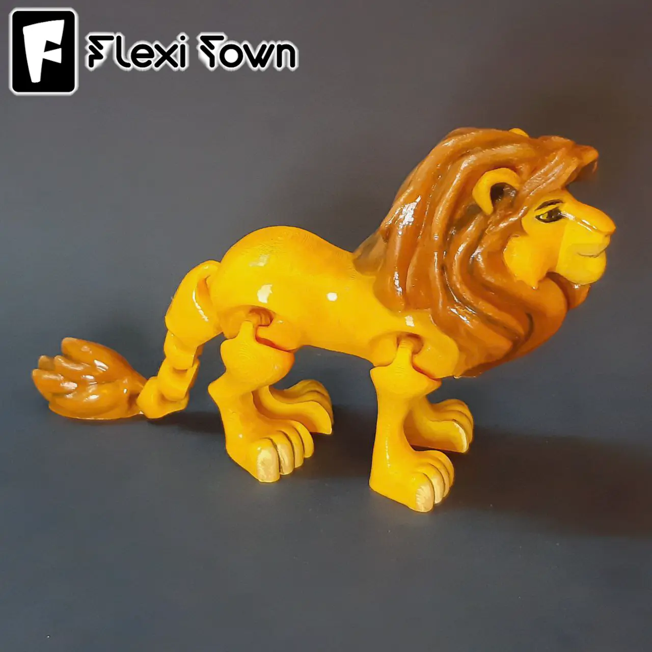 Flexi Print-in-Place Lion, Le Roi Lion, Simba