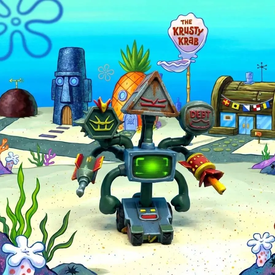 Hydra Karen Plankton SpongeBob SquarePants Fanart