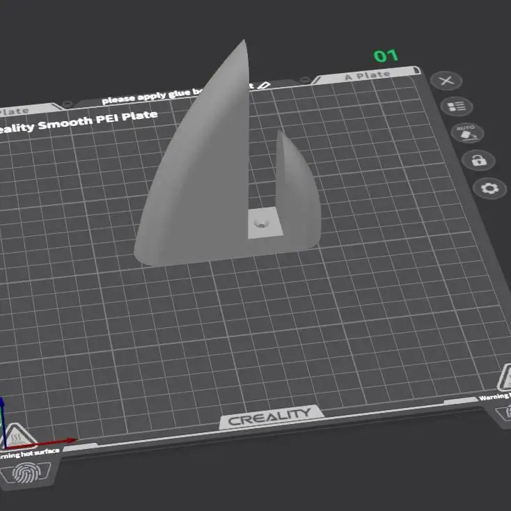 Suporte para Prateleira de 15mm em Petg com 20% infill