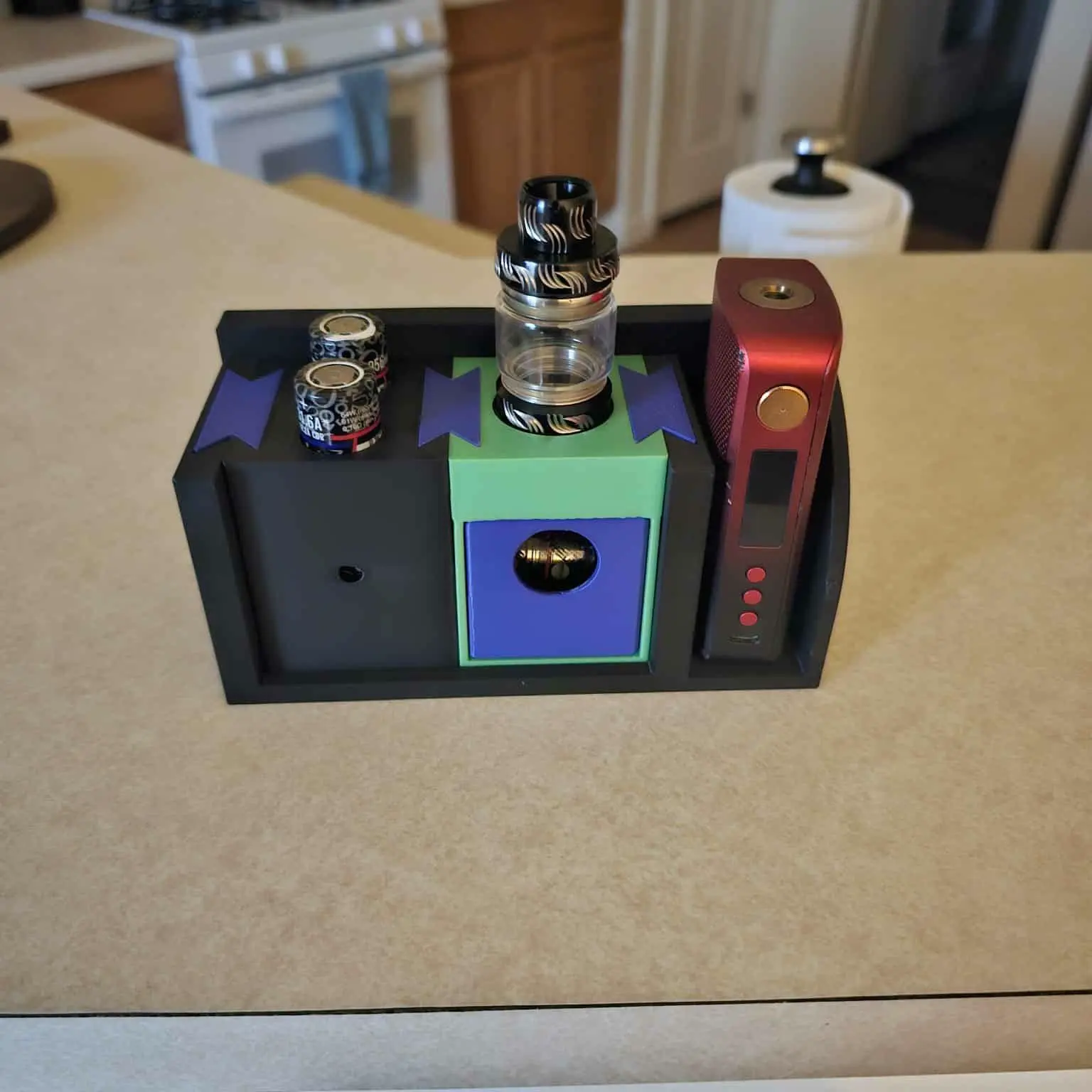 Vape Mod Tank Battery Storage