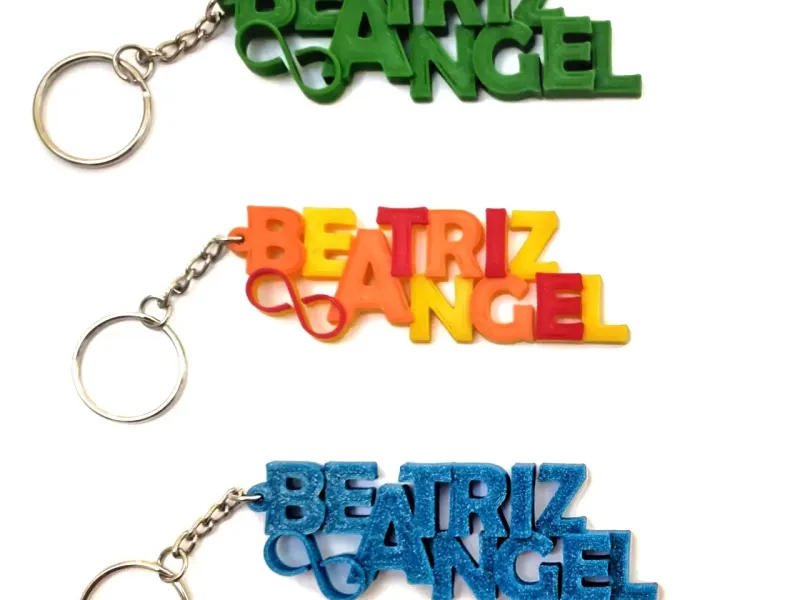 Llavero infinito (Beatriz y Angel)