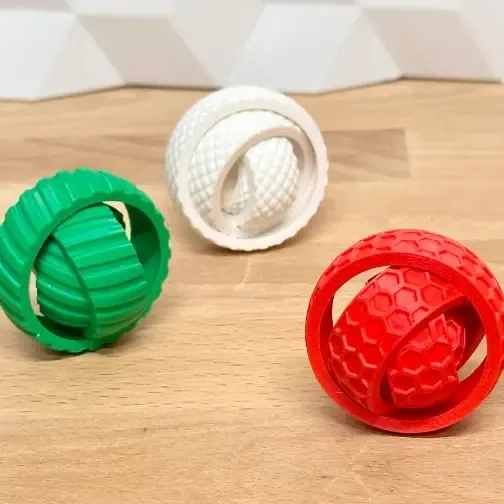 Tactile Stress Relief Rings (dönen eğlenceli oyuncak)