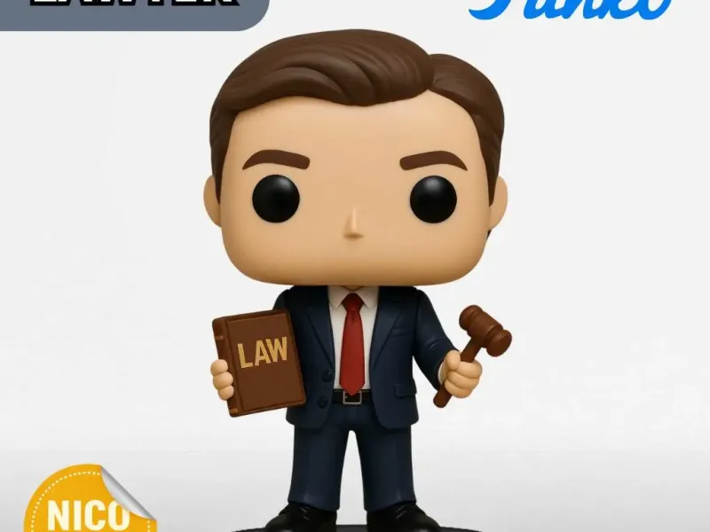 Lawyer Funko Pop - Male