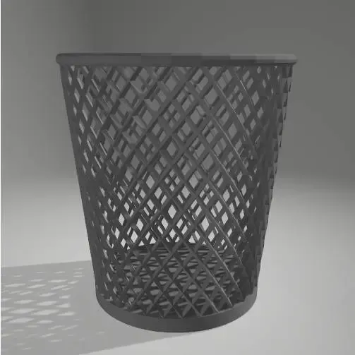 Kids Room classic Trash can Rubbish bin office
