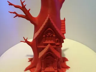 Gothic styled tree house