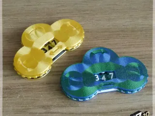 Flat Tripple Counter
