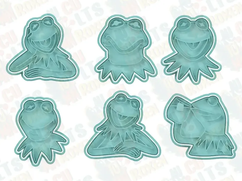 Kermit Ausstecher 6er Set