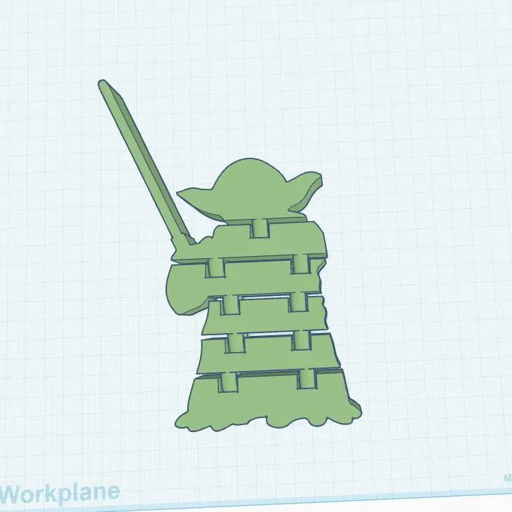 Flexible Flexi Yoda from Star Wars