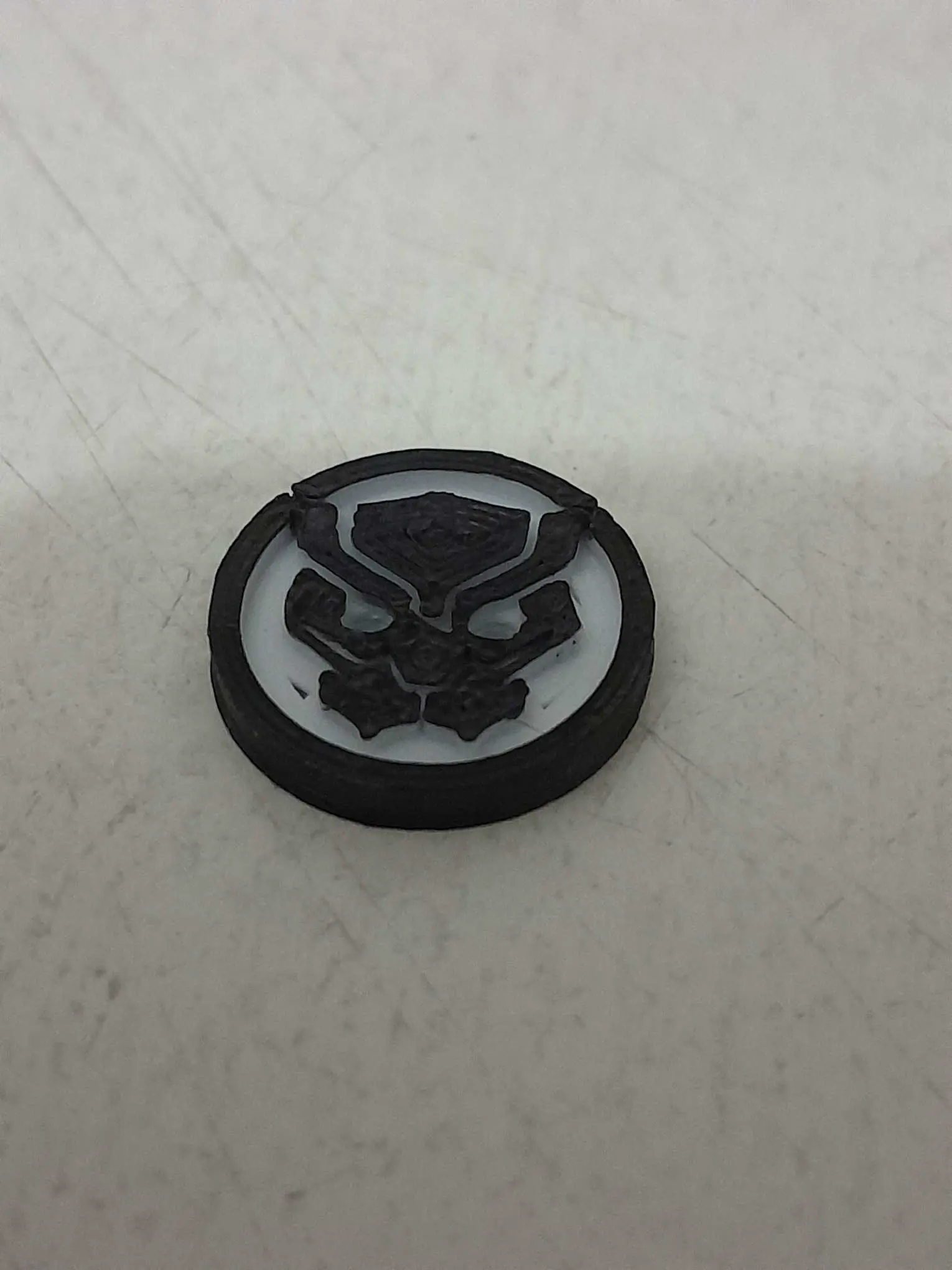 Black Panther button 