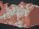 Wall with rubble-2