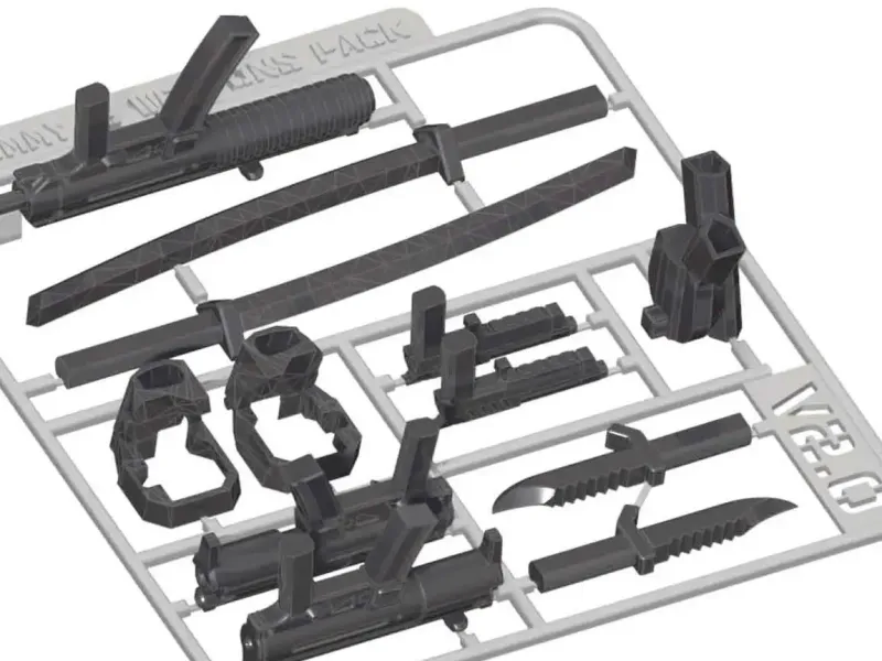 Dummy 13 Weapons Pack Version 2.0
