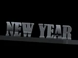 2024 HAPPY NEW YEAR - Text Flip-5
