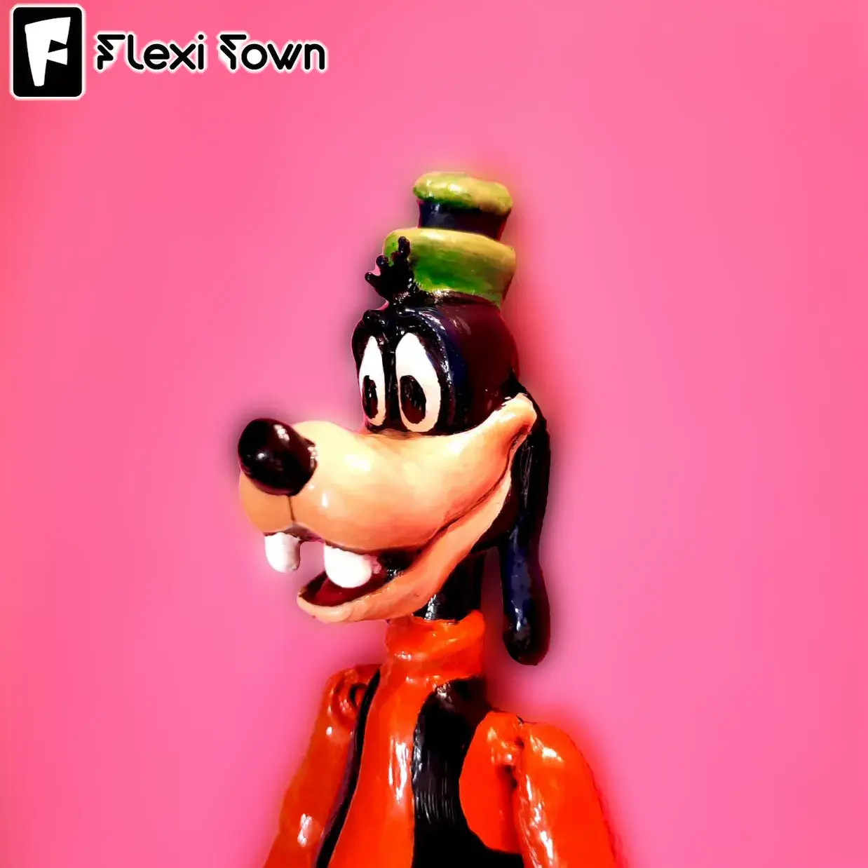 Flexi Print-in-Place Goofy