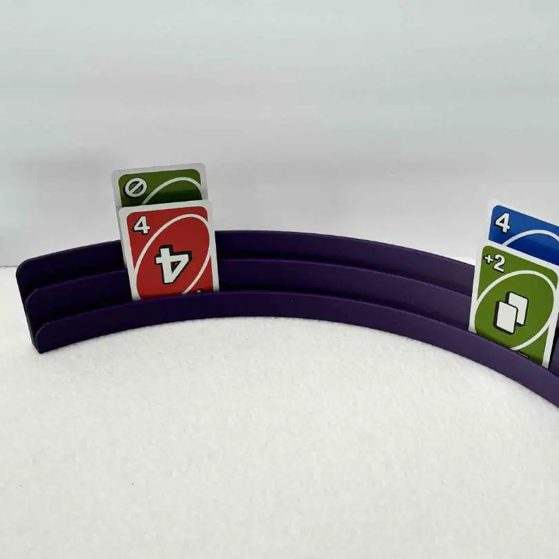 Large double tier playing card holder