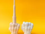 Skeleton Hand Collapsible Middle Finger-4