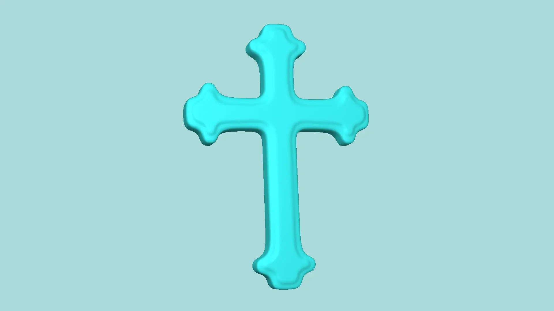 Holy Cross Mold - Silicon Maker - Template