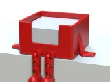 Articulated Sticky Note Holder | Fun Storage with Legs Toy-7