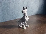 Low Poly Scooby Doo-4