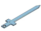 Tiny Sowrd Key Chain-0