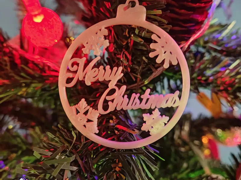 Fröhlicher Christbaumschmuck 🎄
