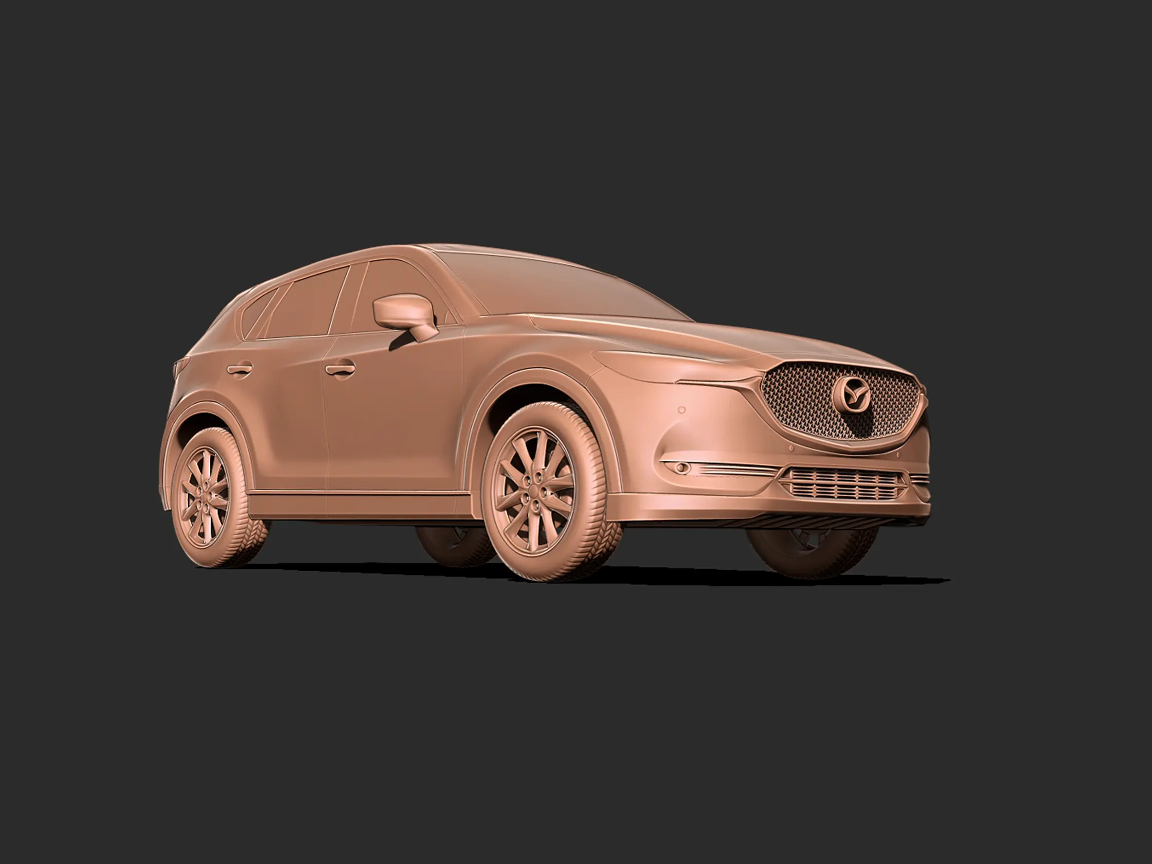 Mazda CX-5 2017 3d print model