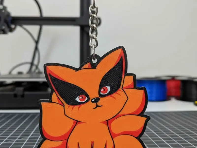 LLAVERO KURAMA - 3DLABMEX