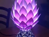 Lamp with floral shape-0