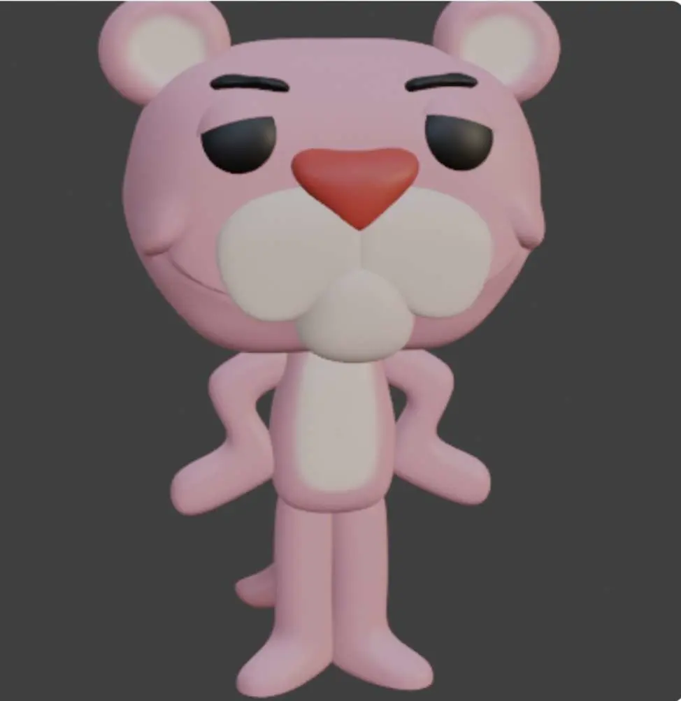 PINK PANTHER / PANTERA ROSA FUNKO