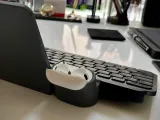 Apple AirPods 4 / ANC Stand for Logitech MX Keys / S Keyboard-4