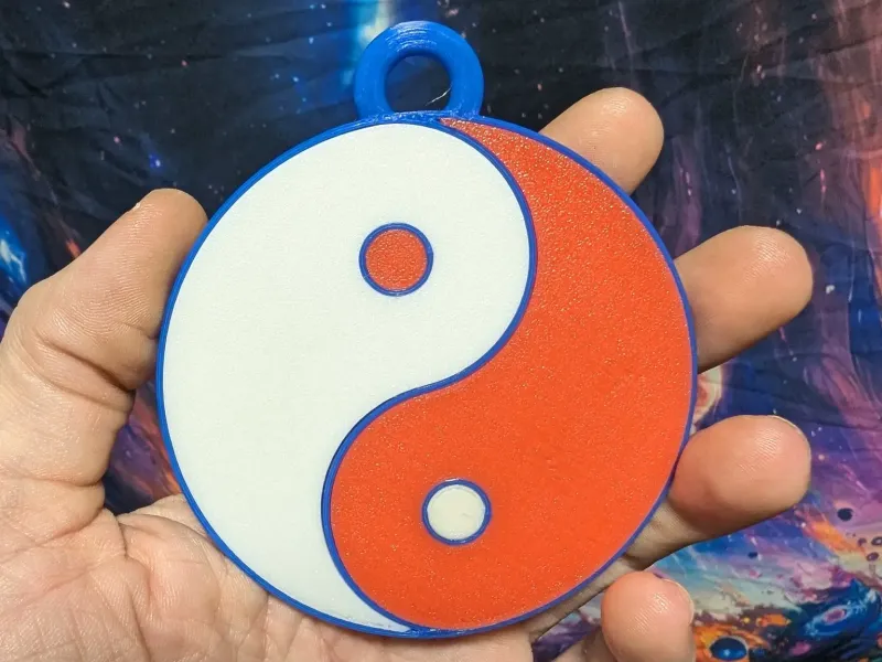 Colar Yin-Yang - Sem AMS, Sem Cola