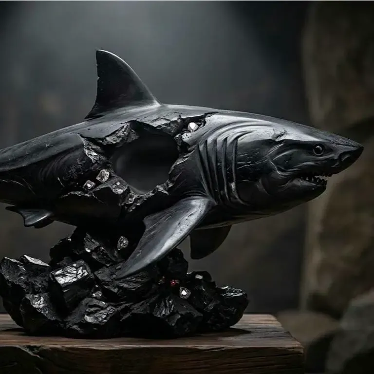 tiburón diseñado en 3D