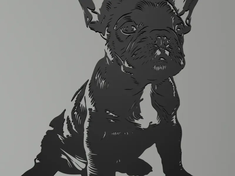 French Bulldog Puppy Wall Art