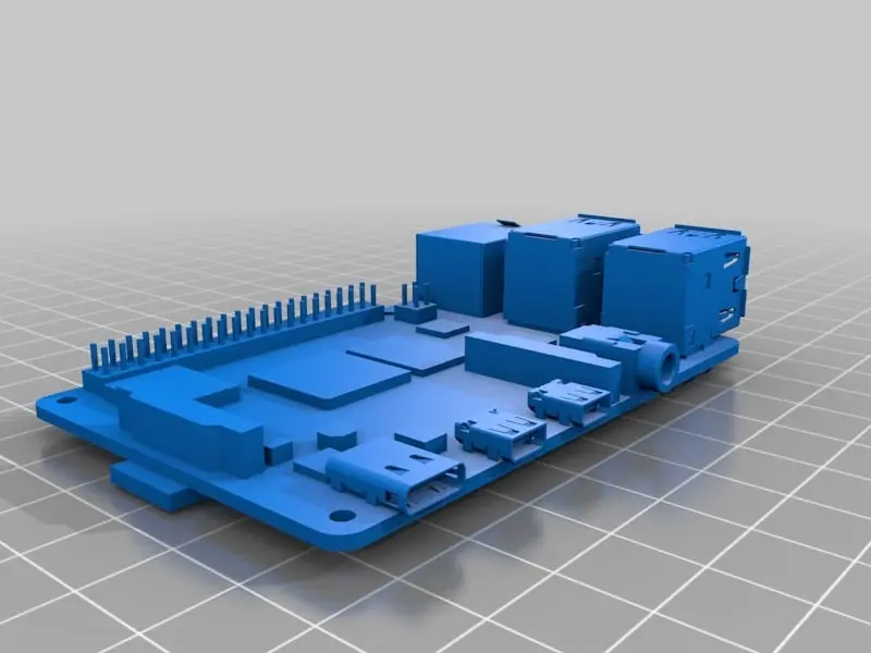 Raspberry Pi 4 - Creality Cloud 3D Model | 3Drop