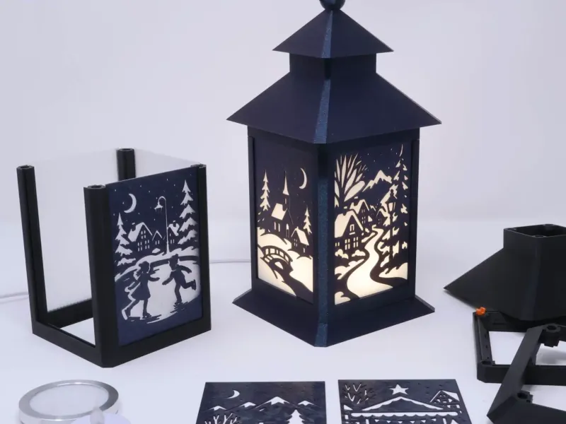 The Modular Lantern - Medium Chamfered Edition