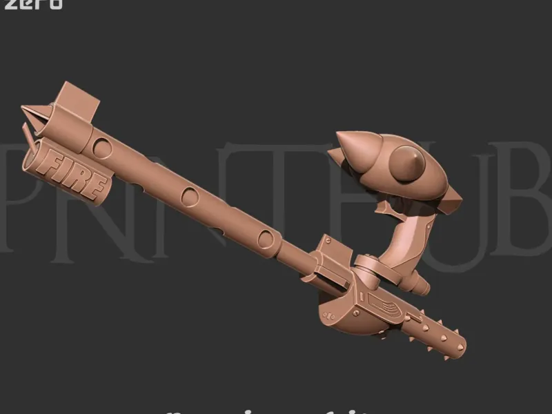 Burnice white Flamethrower Tank - Zenless zone zero