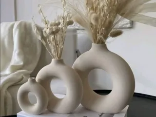 hollow shape vase