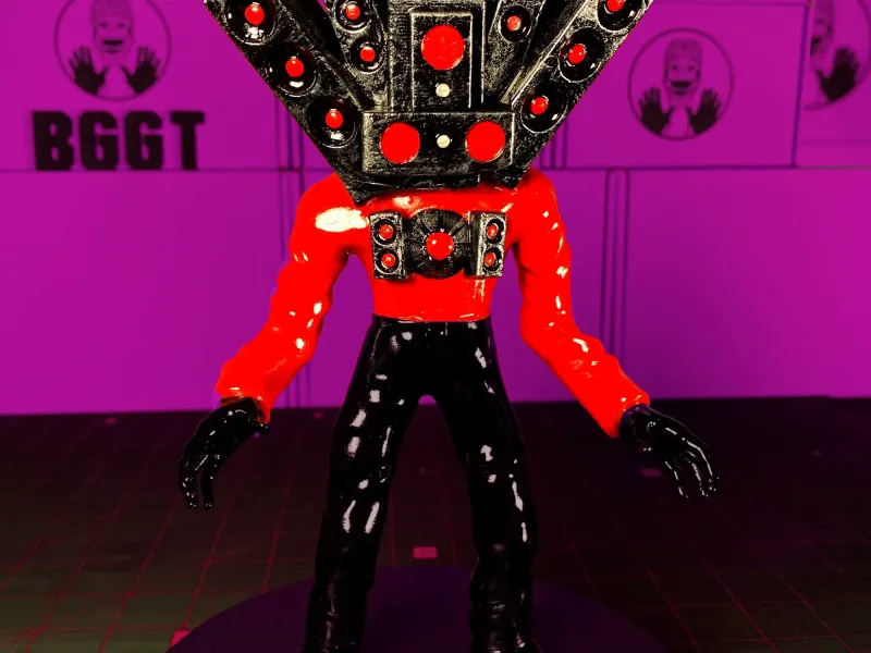 TITAN SPEAKERMAN SKIBIDI TOILET (NO GUN) | 3D FAN ART