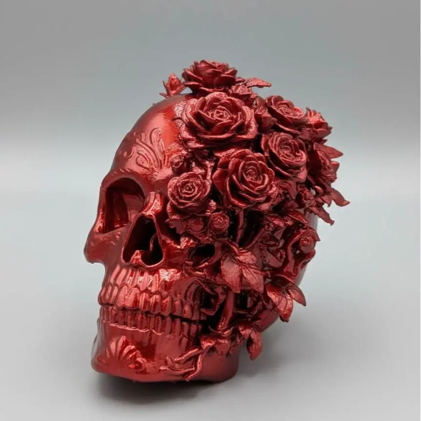 Eternal Love Valentines Day decoracion calavera