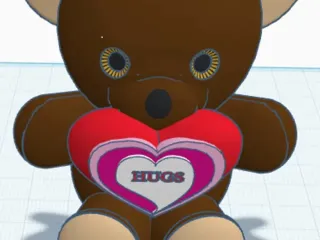 Hugs teddy bear