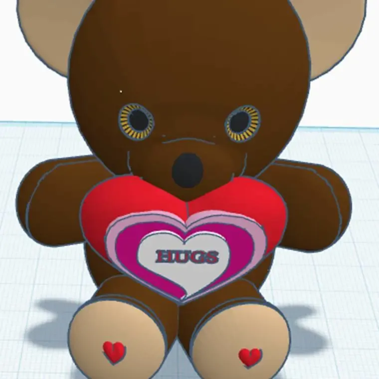 Hugs teddy bear