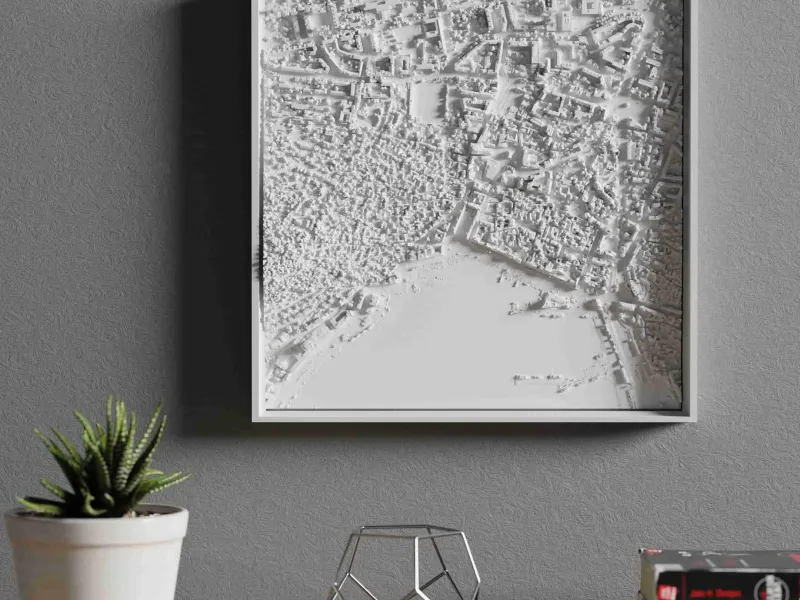 3D MODEL OF THE PORT OF SPLIT, SPLIT, CROATIA